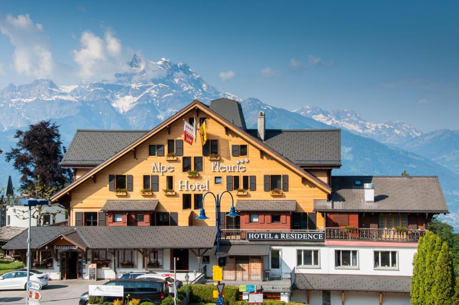 Alpe Fleurie Hôtel & Restaurant Villars-sur-Ollon Exterior foto